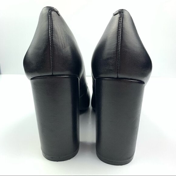 BCBgeneration womens heels size 9 38 black chunky goth career - Picture 3 of 11